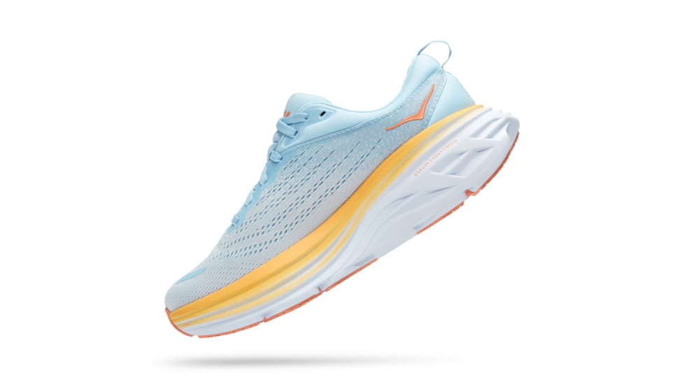 Hoka Bondi 8 Road Running - Womens, Summer Song / Country Air, 11B, 1127952-SSCA-11B