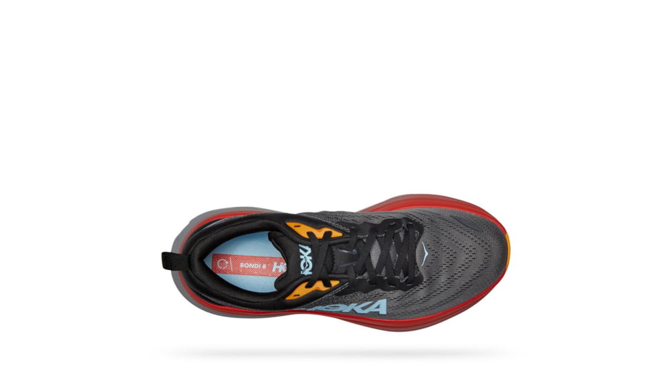 Hoka Bondi 8 Running Shoes - Mens, Anthracite / Castlerock, 09D, 1123202-ACTL-09D