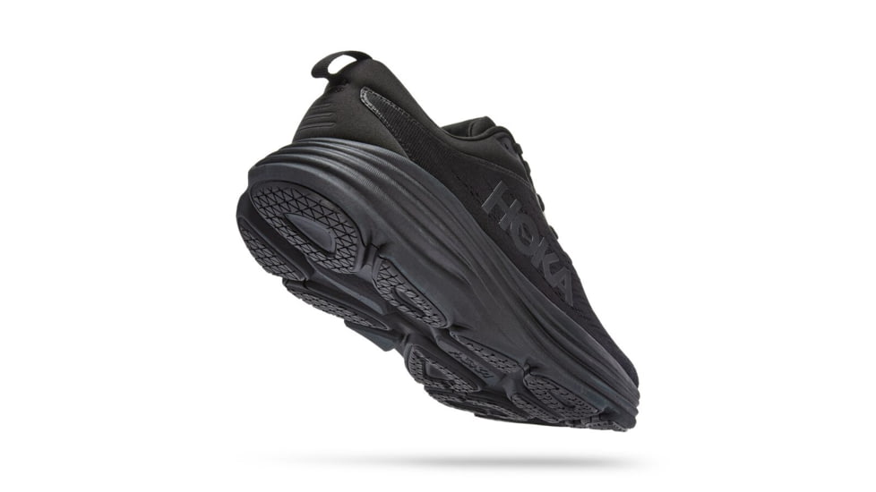 Hoka Bondi 8 Running Shoes - Mens, Black / Black, 11D, 1123202-BBLC-11D