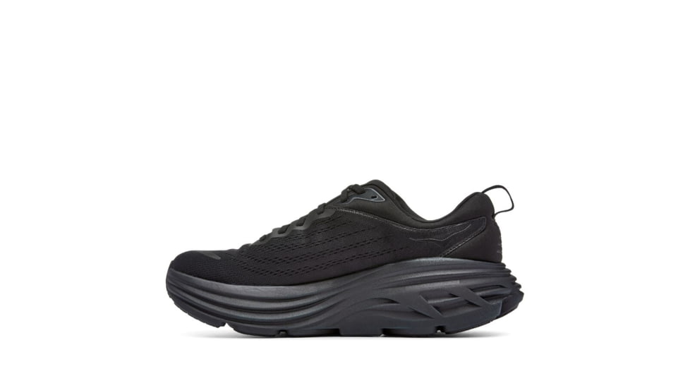 Hoka Bondi 8 Running Shoes - Mens, Black / Black, 11D, 1123202-BBLC-11D