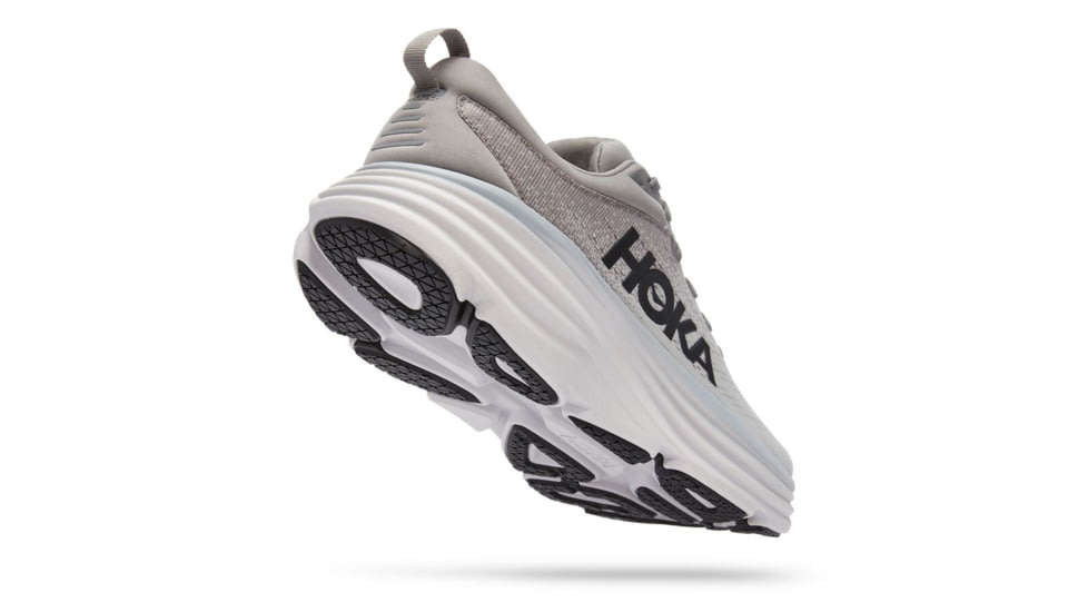 Hoka Bondi 8 Running Shoes - Mens, Sharkskin / Harbor Mist, 10.5D, 1123202-SHMS-10.5D