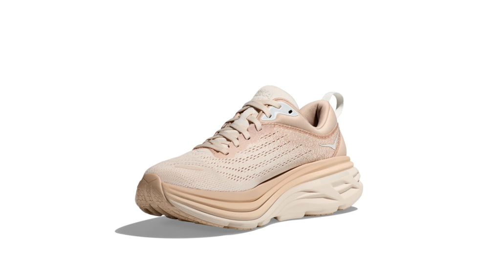 Hoka Bondi 8 Running Shoes - Mens, Shifting Sand/Eggnog, 14D, 1123202-SSEG-14D