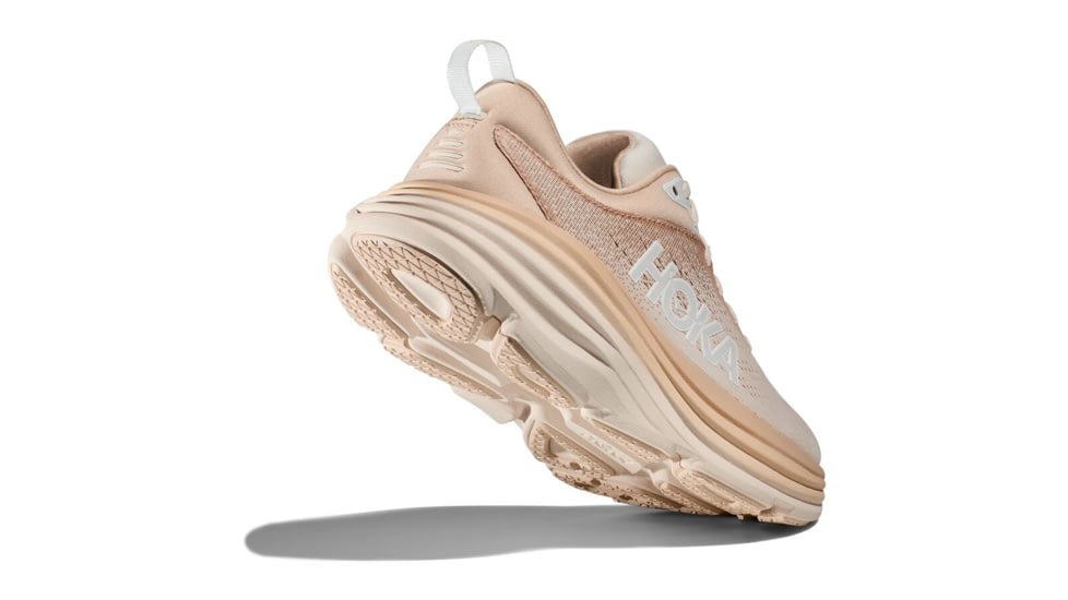 Hoka Bondi 8 Running Shoes - Mens, Shifting Sand/Eggnog, 14D, 1123202-SSEG-14D