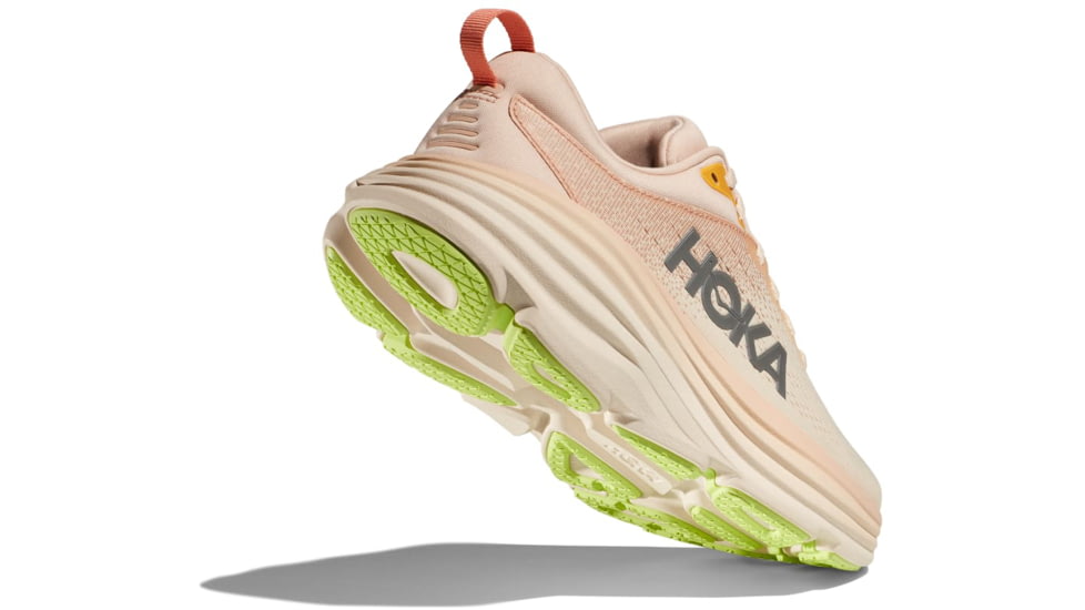 Hoka Bondi 8 Shoes - Womens, Cream/Vanilla, 08B, 1127952-CMV-08B