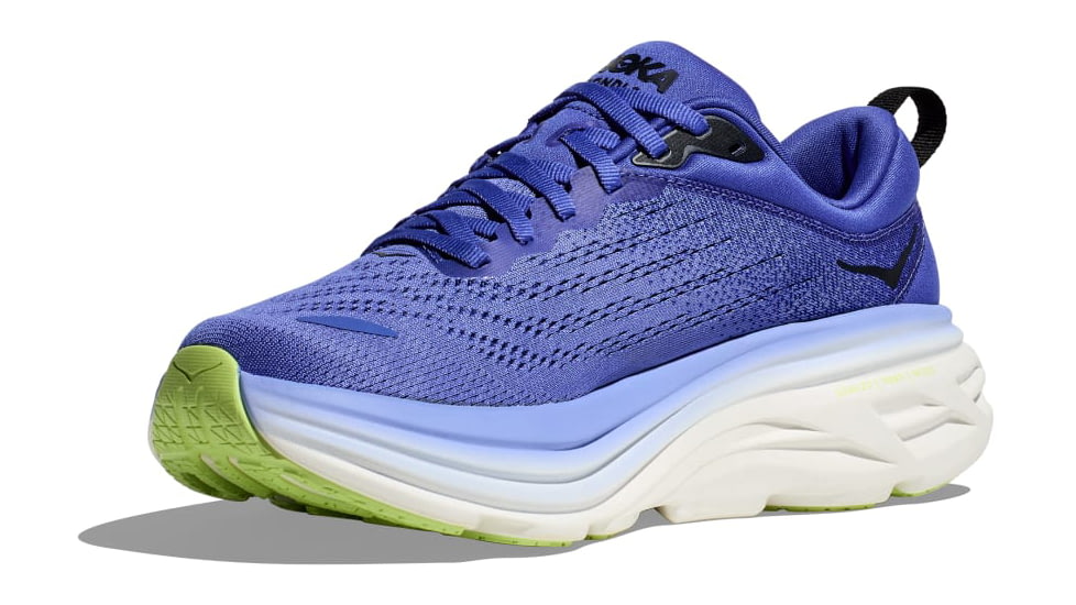 Hoka Bondi 8 Shoes - Womens, Stellar Blue/Cosmos, 09.5B, 1127952-SCS-09.5B