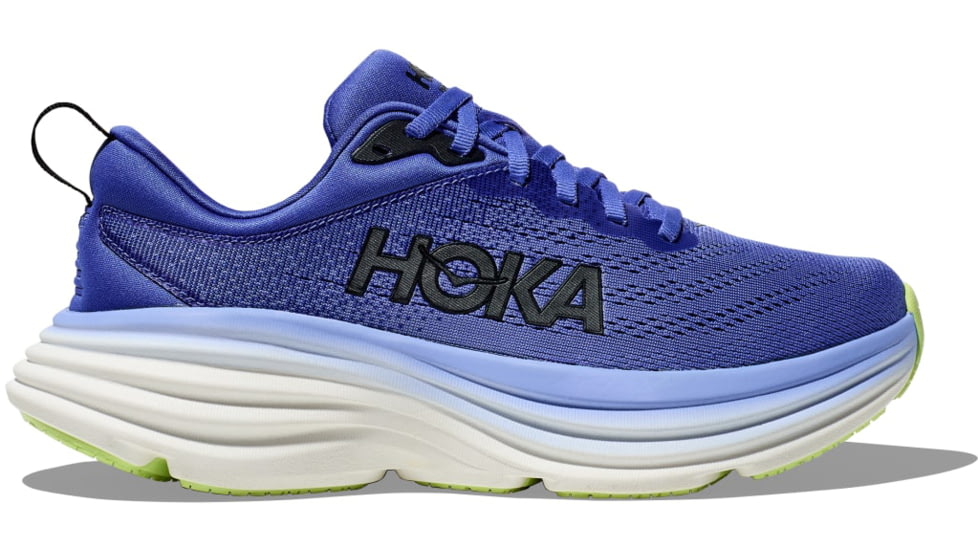 Hoka Bondi 8 Shoes - Womens, Stellar Blue/Cosmos, 09.5B, 1127952-SCS-09.5B