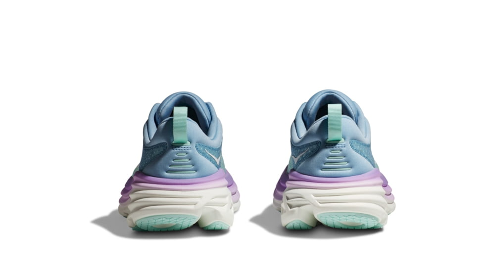 Hoka Bondi 8 Road Running Shoes - Womens - 9-12 US, Airy Blue/Sunlit Ocean, 12B, 1127952-ABSO-12B