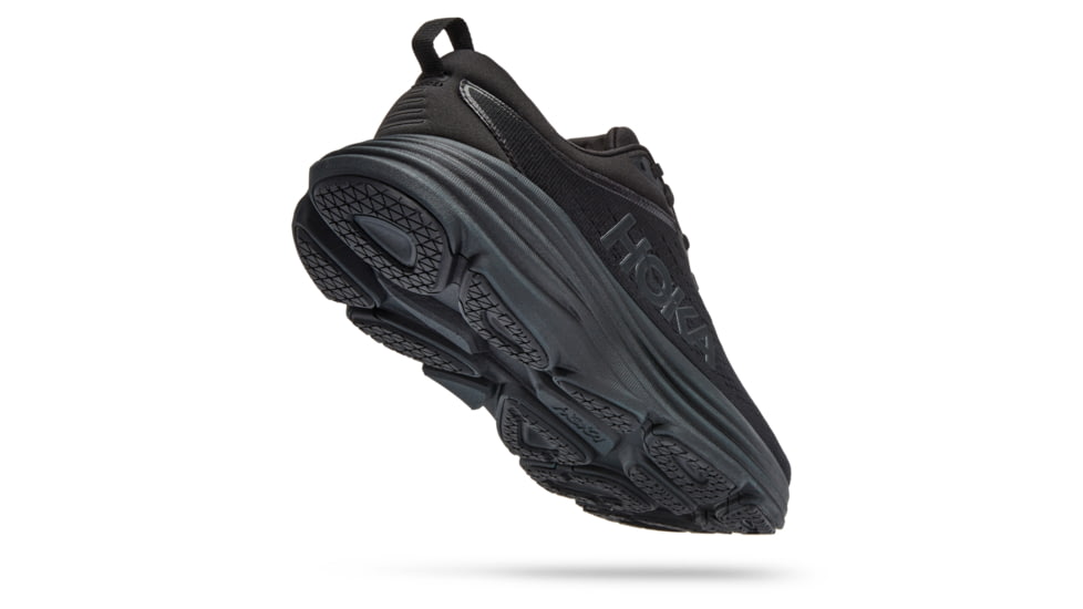 Hoka Bondi 8 Wide Road Running - Womens, Black / Black, 05.5D, 1127954-BBLC-05.5D