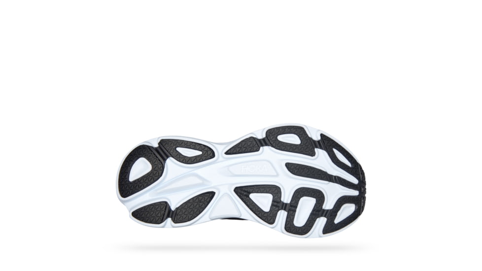 Hoka Bondi 8 Wide Road Running - Womens, Black / White, 06D, 1127954-BWHT-06D