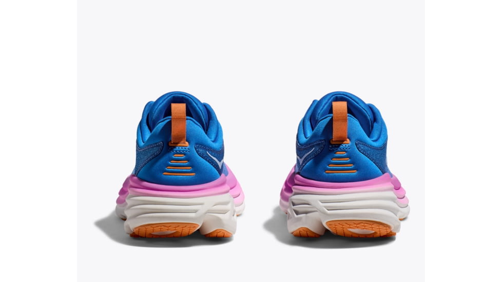 Hoka Bondi 8 Wide Road Running - Womens, Coastal Sky/All Aboard, 6D, 1127954-CSAA-06D