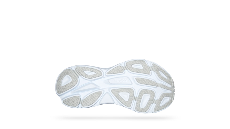 Hoka Bondi 8 Wide Road Running - Womens, Harbor Mist / Lunar Rock, 05.5D, 1127954-HMLR-05.5D