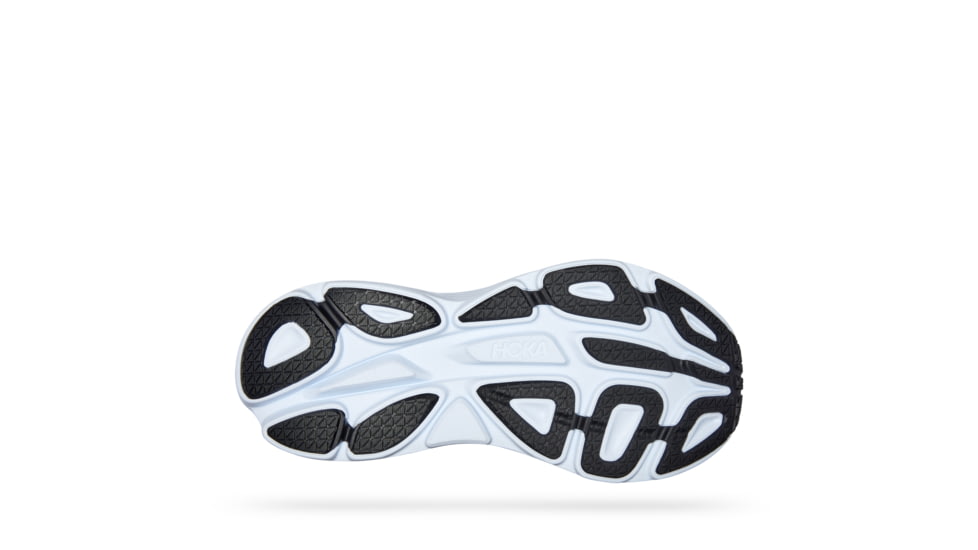 Hoka Bondi 8 Wide Running Shoes - Mens, Black / White, 14EE, 1127953-BWHT-14EE