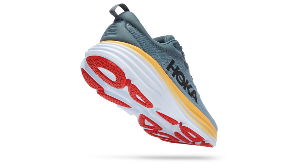 Hoka Bondi 8 Wide Running Shoes - Mens, Goblin Blue / Mountain Spring, 13EE, 1127953-GBMS-13EE