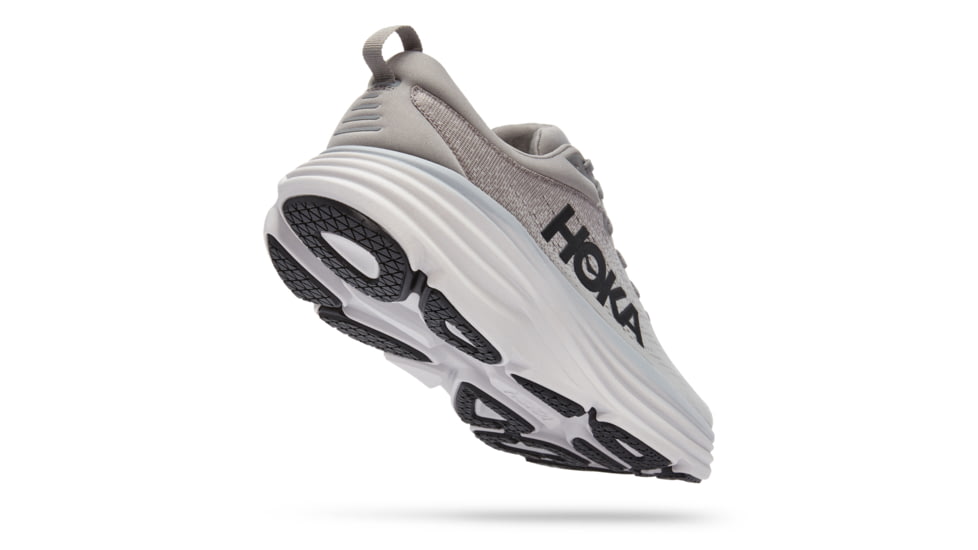 Hoka Bondi 8 Wide Running Shoes - Mens, Sharkskin / Harbor Mist, 14EE, 1127953-SHMS-14EE