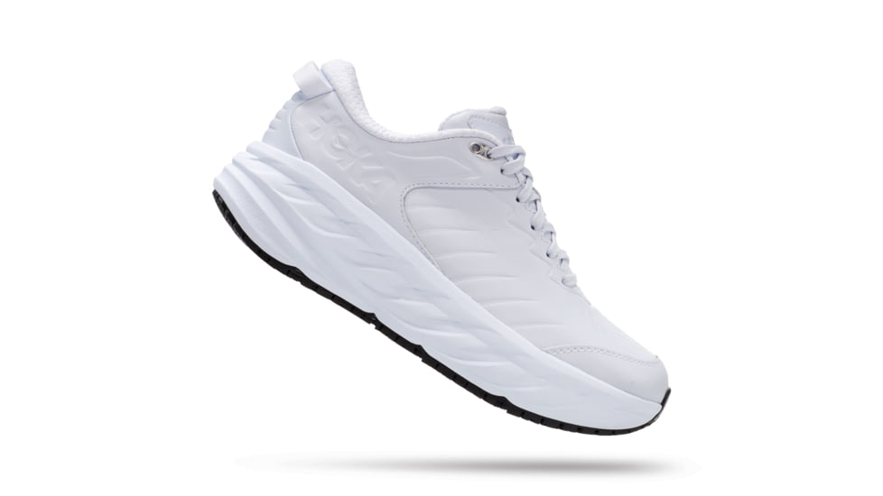 Hoka Bondi Sr Wide Road Running - Womens, White, 08.5D, 1129351-WHT-08.5D