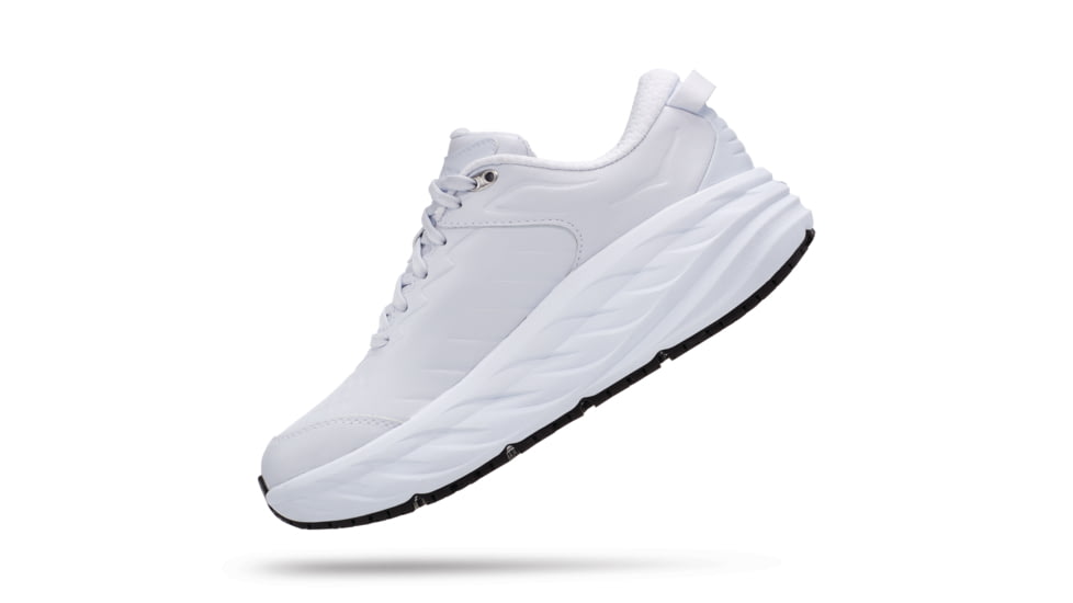 Hoka Bondi Sr Wide Road Running - Womens, White, 08.5D, 1129351-WHT-08.5D