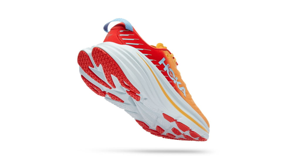 Hoka Bondi X Running Shoes - Mens, Fiesta / Amber Yellow, 07.5D, 1113512-FAYW-07.5D