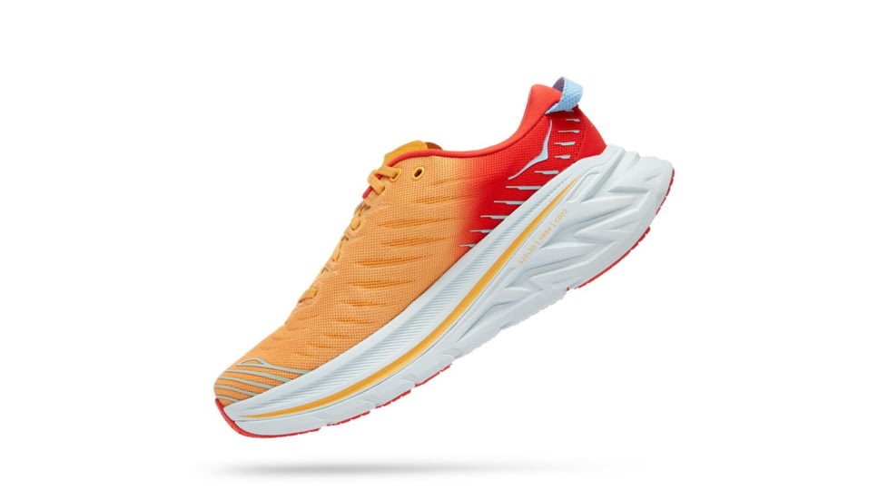 Hoka Bondi X Running Shoes - Mens, Fiesta / Amber Yellow, 07.5D, 1113512-FAYW-07.5D
