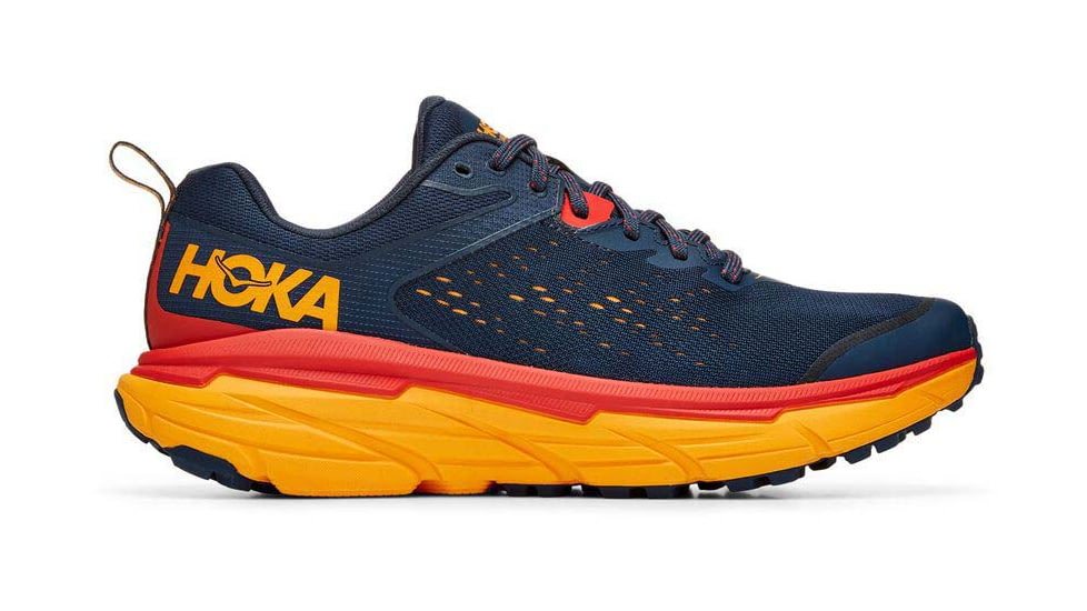 Hoka Challenger ATR 6 Trail Running Shoes - Mens, Outer Space/Radiant Yellow, 9, 1106513-OSRY-09EE