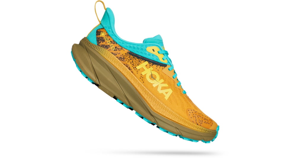 Hoka Challenger ATR 7 GTX Trailrunning Shoes - Mens, Golden Yellow/Avocado, 9D, 1134501-GYAV-09D