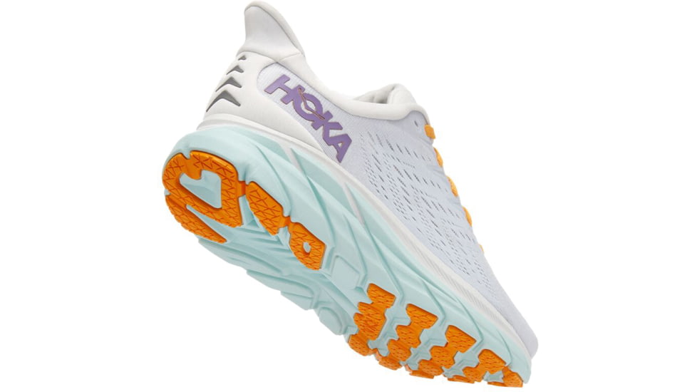Hoka Clifton 8 Road Running Shoes - Womens, 8.5 US, Blanc De Blanc/White, 1119394-BDBW-08.5B