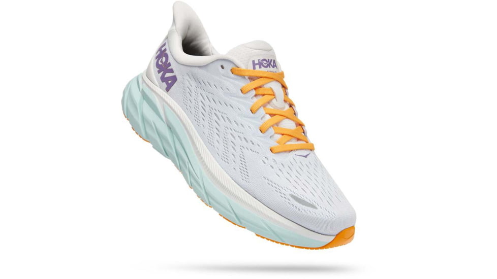 Hoka Clifton 8 Road Running Shoes - Womens, Blanc De Blanc / White, 5D, 1121375-BDBW-05D