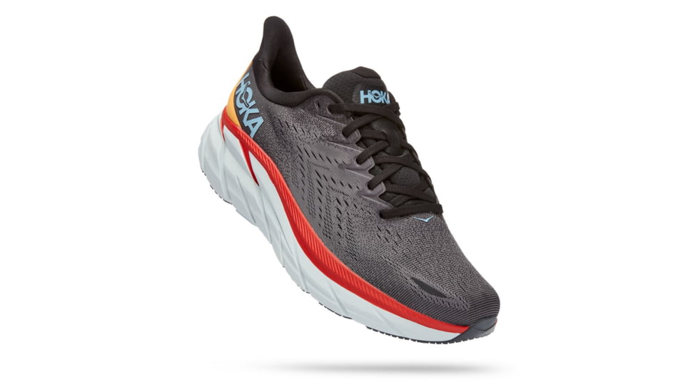 Hoka Clifton 8 Running Shoes - Mens, Anthracite / Castlerock, 07D, 1119393-ACTL-07D