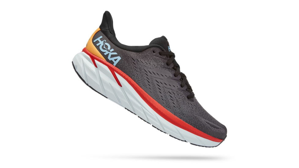 Hoka Clifton 8 Running Shoes - Mens, Anthracite / Castlerock, 07D, 1119393-ACTL-07D