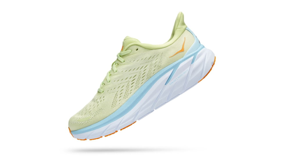 Hoka Clifton 8 Running Shoes - Mens, Butterfly / Summer Song, 15D, 1119393-BSSNG-15D