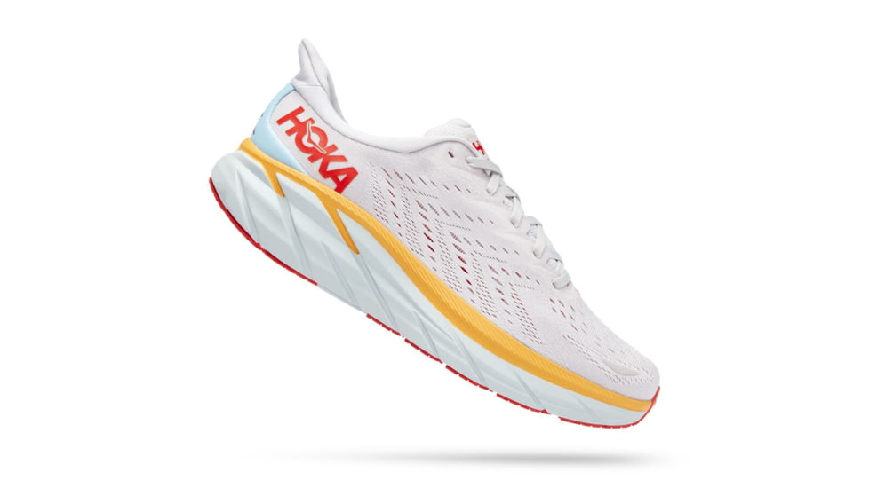 Hoka Clifton 8 Running Shoes - Mens, Nimbus Cloud / Blanc De Blanc, 09D, 1119393-NCBDB-09D