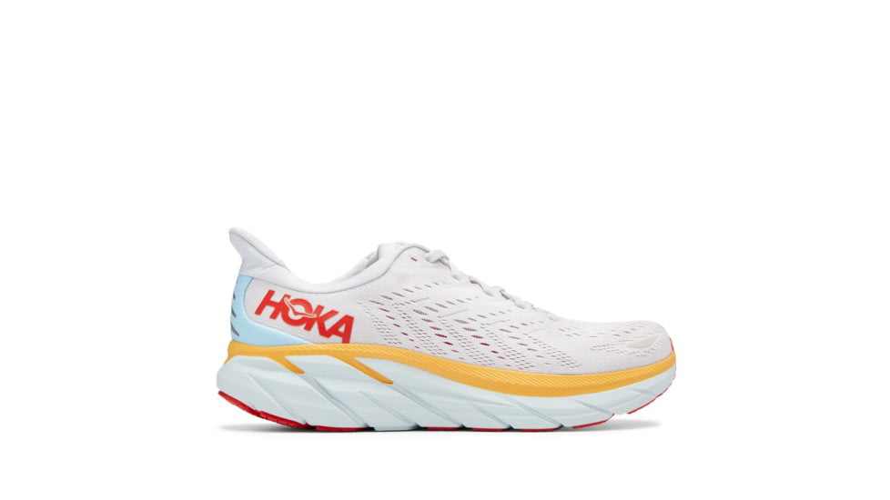 Hoka Clifton 8 Running Shoes - Mens, Nimbus Cloud / Blanc De Blanc, 09D, 1119393-NCBDB-09D