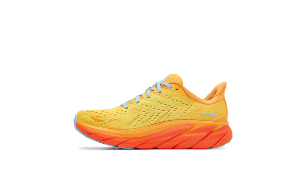 Hoka Clifton 8 Running Shoes - Mens, Radiant Yellow / Maize, 09.5D, 1119393-RYMZ-09.5D