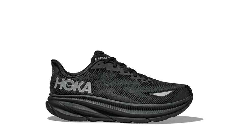 Hoka Clifton 9 GTX Running Shoes - Mens, Black/Black, 13D, 1141470-BBLC-13D