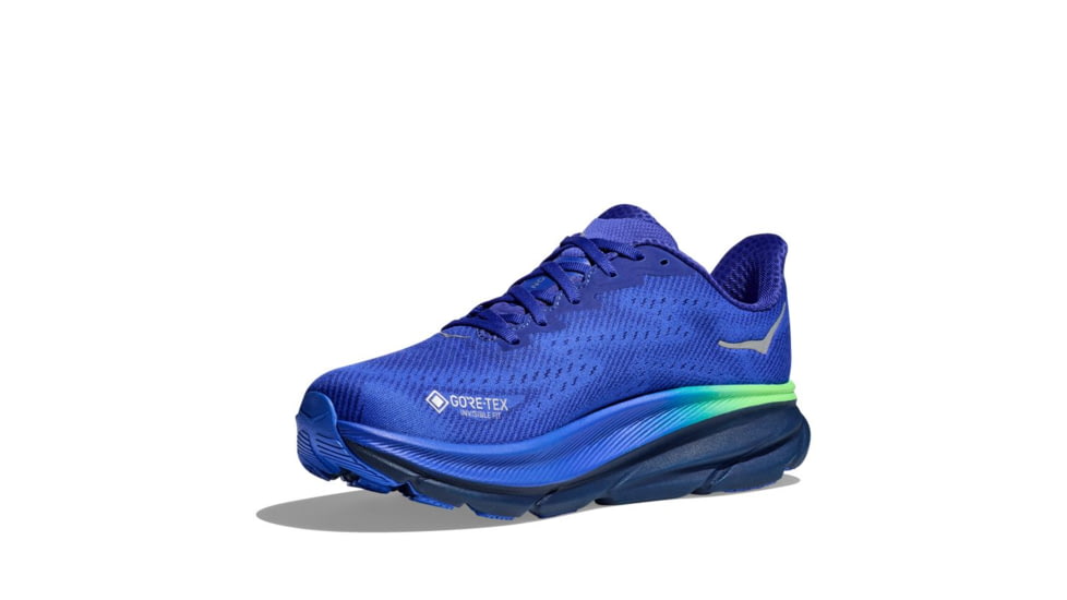 Hoka Clifton 9 GTX Running Shoes - Mens, Dazzling Blue/Evening Sky, 15D, 1141470-DBES-15D