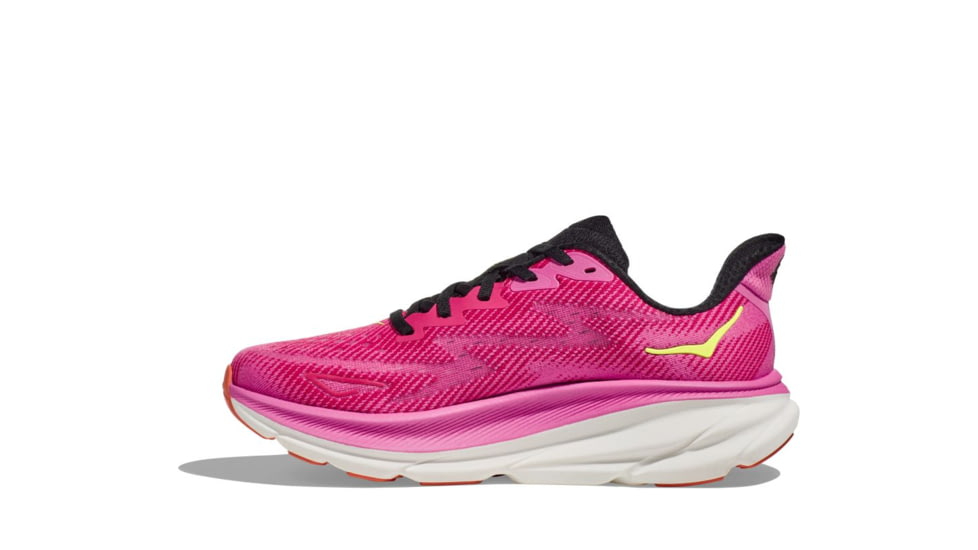 Hoka Clifton 9 Road Running Shoes - Womens 9-12 US, Raspberry/Strawberry, 10.5B, 1127896-RSRW-10.5B