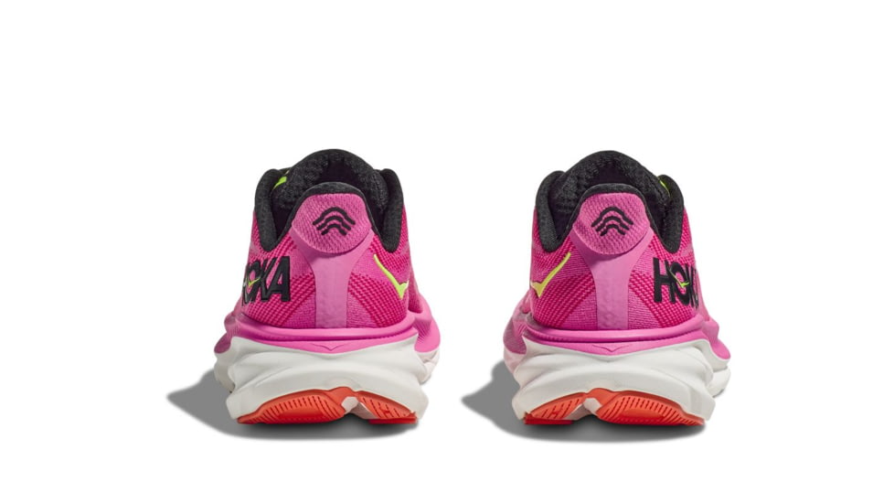 Hoka Clifton 9 Road Running Shoes - Womens 9-12 US, Raspberry/Strawberry, 10.5B, 1127896-RSRW-10.5B