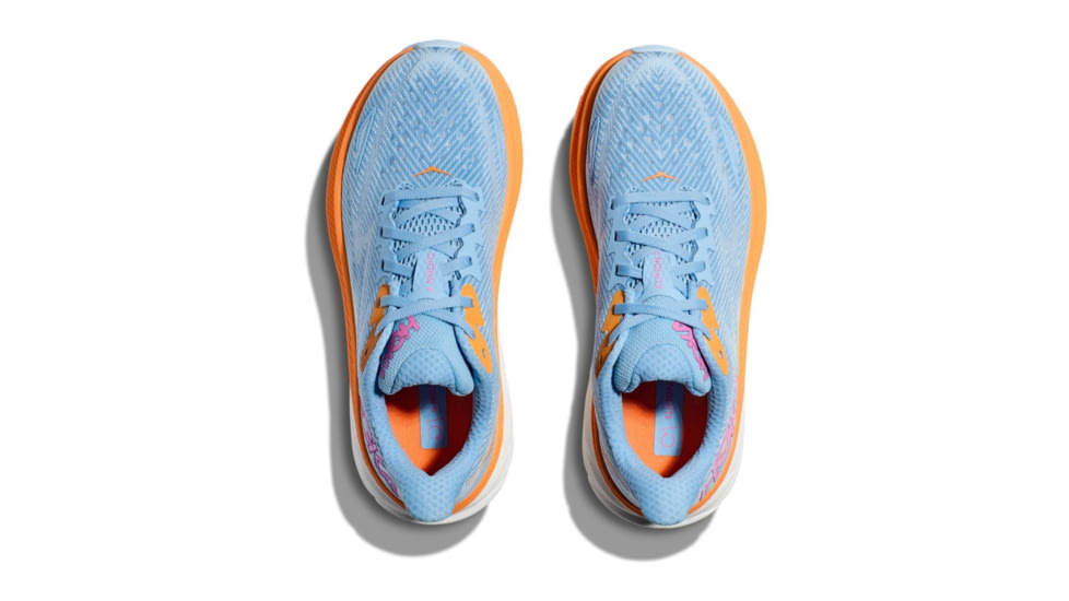 Hoka Clifton 9 Road Running Shoes - Womens, Airy Blue/Ice Water, 10.5B, 1127896-ABIW-10.5B