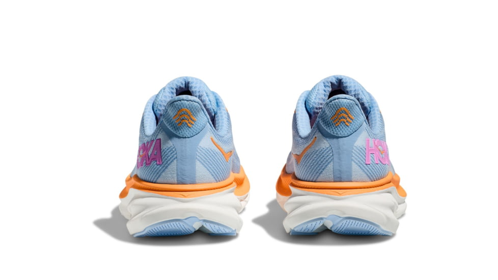 Hoka Clifton 9 Road Running Shoes - Womens, Airy Blue/Ice Water, 10.5B, 1127896-ABIW-10.5B