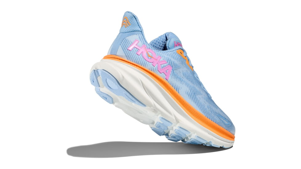 Hoka Clifton 9 Road Running Shoes - Womens, Airy Blue/Ice Water, 10.5B, 1127896-ABIW-10.5B