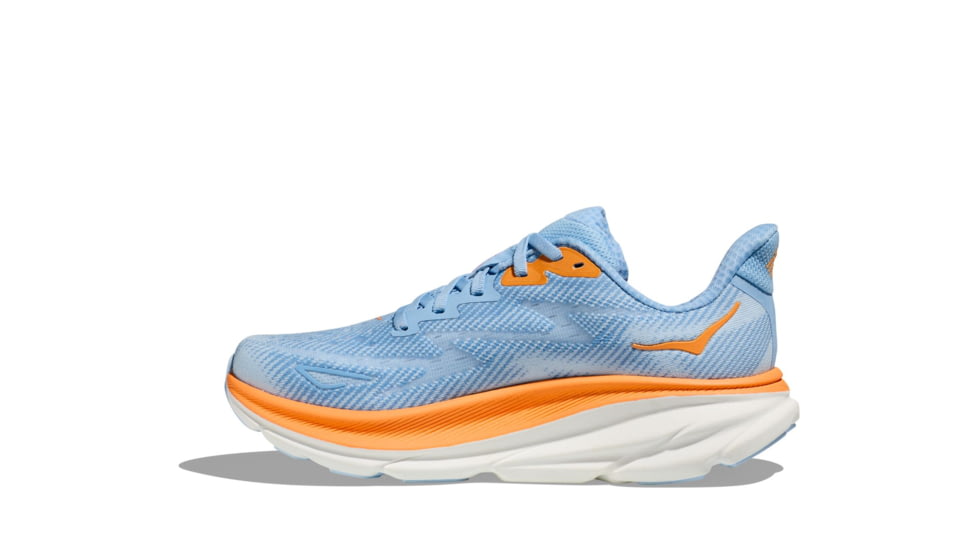 Hoka Clifton 9 Road Running Shoes - Womens, Airy Blue/Ice Water, 10.5B, 1127896-ABIW-10.5B