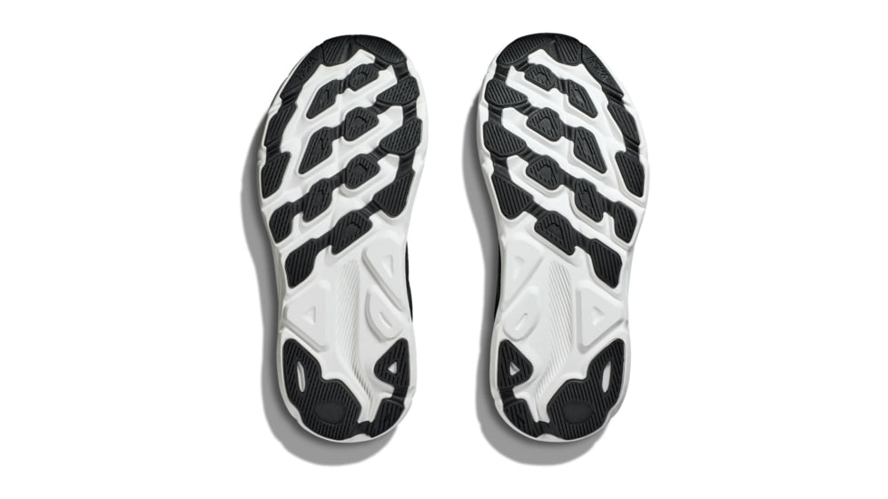 Hoka Clifton 9 Road Running Shoes - Womens, Black/White, 11B, 1127896-BWHT-11B