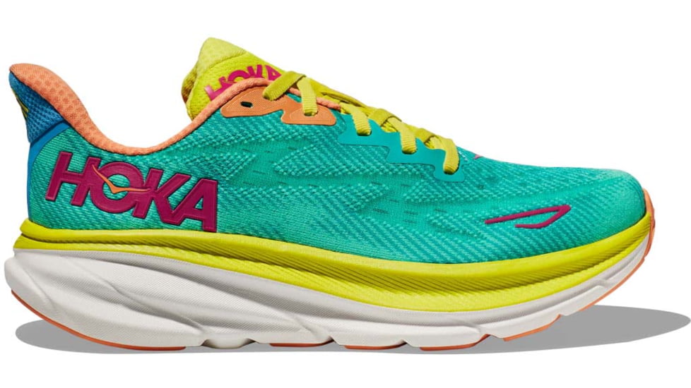 Hoka Clifton 9 Road Running Shoes - Womens, Ceramic/Evening Primrose, 11B, 1127896-CEPR-11B