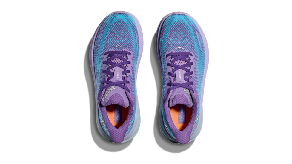 Hoka Clifton 9 Road Running Shoes - Womens, Chalk Violet/Pastel Lilac, 12B, 1127896-CVPL-12B