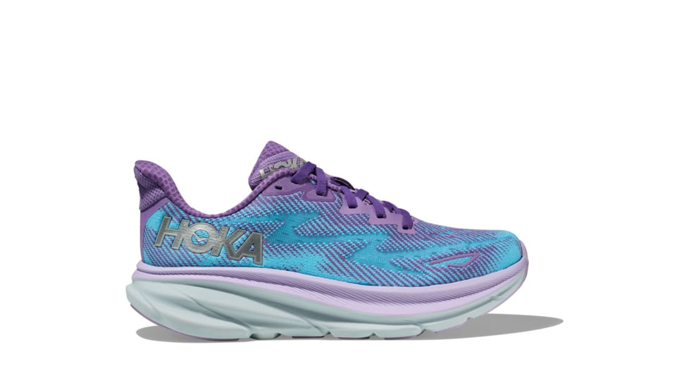 Hoka Clifton 9 Road Running Shoes - Womens, Chalk Violet/Pastel Lilac, 12B, 1127896-CVPL-12B