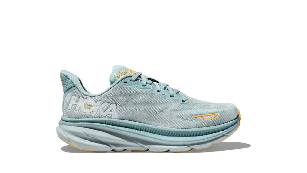 Hoka Clifton 9 Road Running Shoes - Womens, Cloud Blue/Ice Flow, 9B, 1127896-CBIF-09B