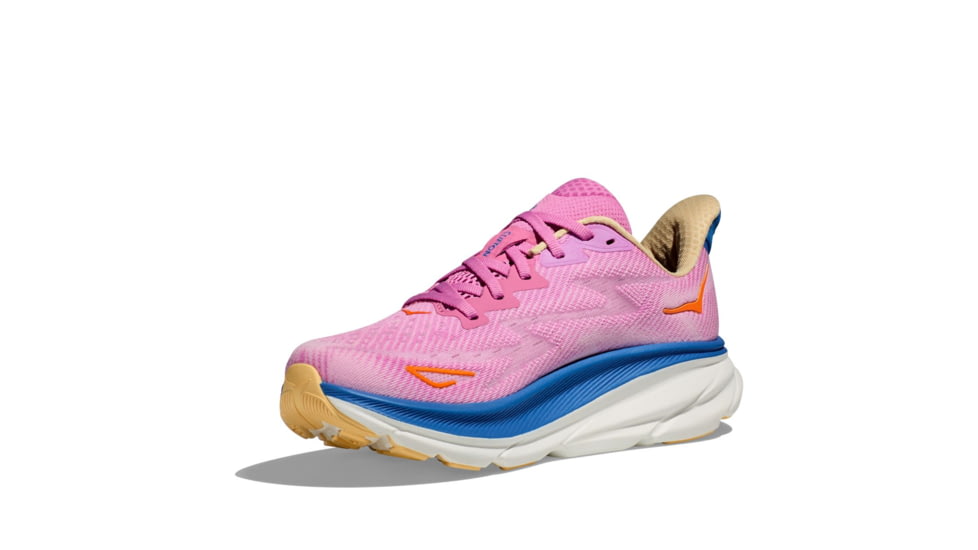 Hoka Clifton 9 Road Running Shoes - Womens, Cyclamen/Sweet Lilac, 11B, 1127896-CSLC-11B