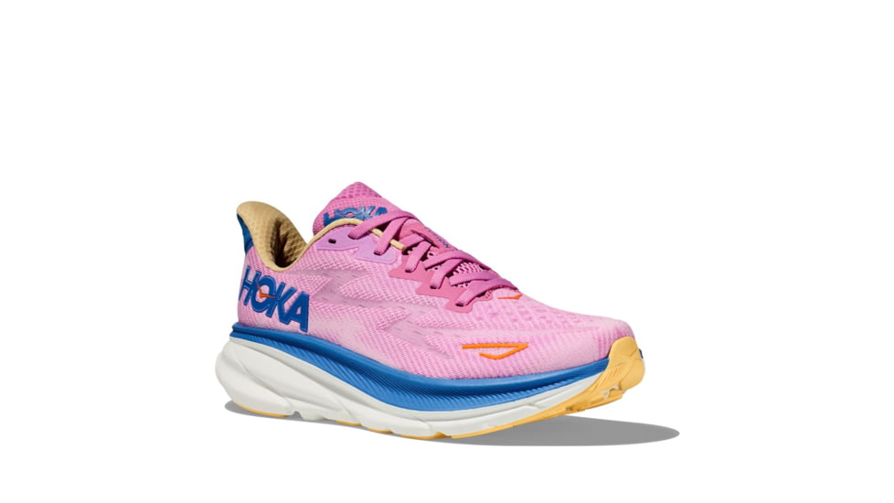 Hoka Clifton 9 Road Running Shoes - Womens, Cyclamen/Sweet Lilac, 11B, 1127896-CSLC-11B