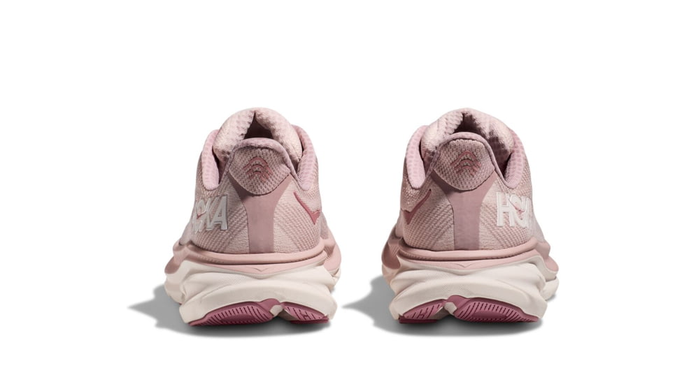 Hoka Clifton 9 Road Running Shoes - Womens, Pale Mauve/Peach Whip, 12B, 1127896-PMPW-12B