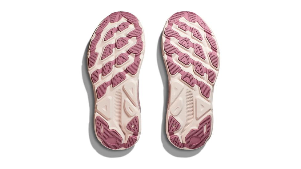 Hoka Clifton 9 Road Running Shoes - Womens, Pale Mauve/Peach Whip, 12B, 1127896-PMPW-12B