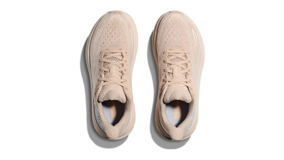 Hoka Clifton 9 Road Running Shoes - Womens, Shifting Sand/Eggnog, 11B, 1127896-SSEG-11B